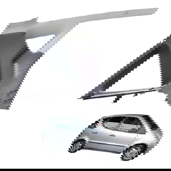 Moldura Acabamento Esquerdo Porta Malas Mercedes A160 2003