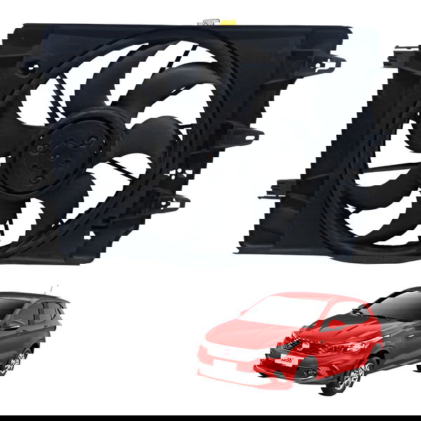 Eletroventilador Ventoinha Fiat Argo Pulse Cronos 2017 2018