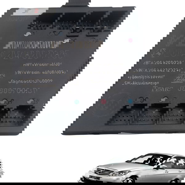 Módulo Porta Dianteira Esquerda Mercedes Benz C180 2011