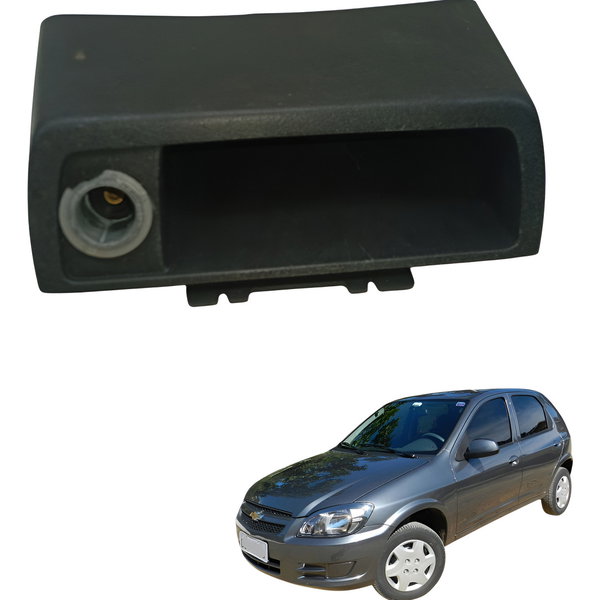 Porta Objeto 12v Painel Chevrolet Celta 2005 2006 2007 2008
