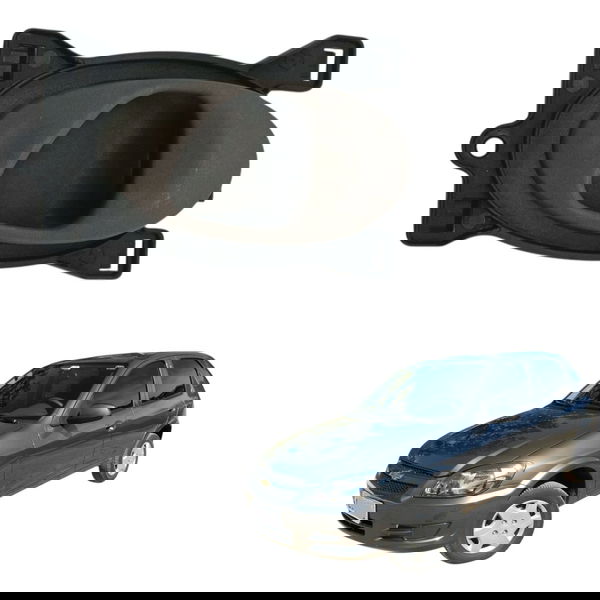 Maçaneta Interna Traseira Esquerda Chevrolet Celta 2005 2006 Traseira