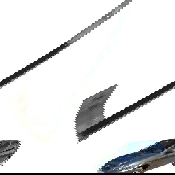 Canaleta Guia Vidro Porta Traseira Esquerda Gm Celta 2006