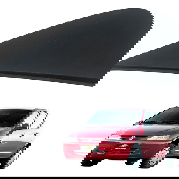 Moldura Porta Traseira Esquerda Chevrolet Celta 2005 Detalhe