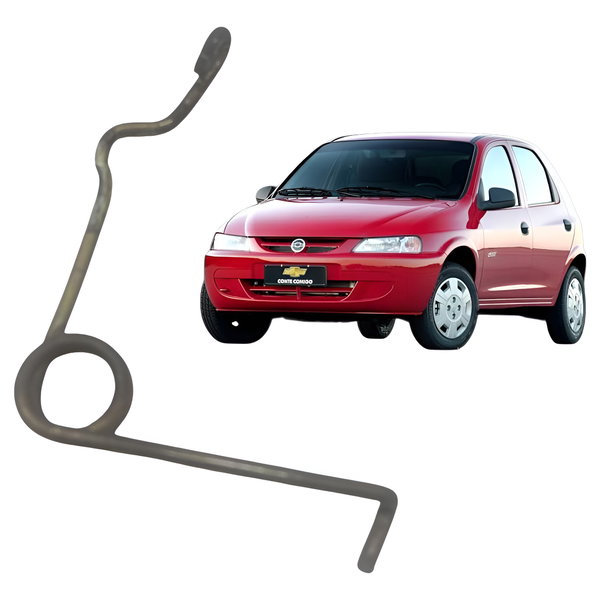 Mola Fechadura Capô Chevrolet Celta 1.0 2005 2006 2007