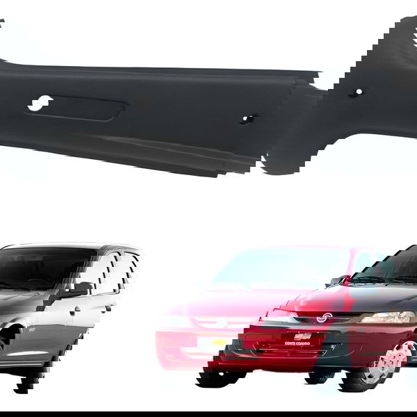 Moldura Coluna Central Direita Chevrolet Celta 2005 2006