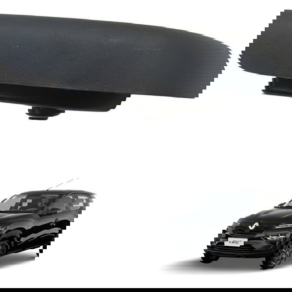 Acabamento Puxador Porta Traseira Esquerda Renault Kwid 2007