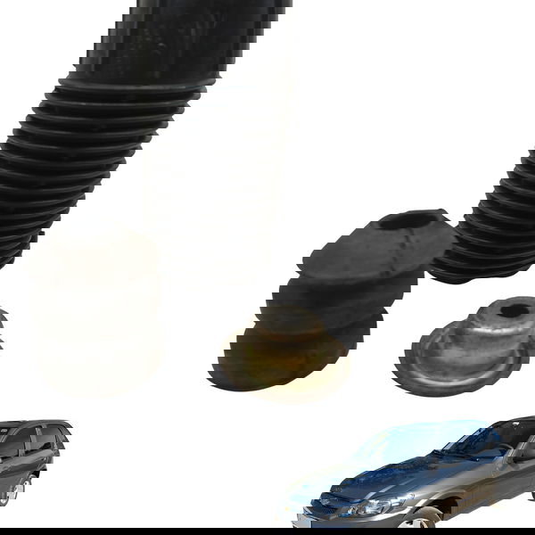 Kit Coifa Batente Amortecedor Dianteiro Chevrolet Celta 2005