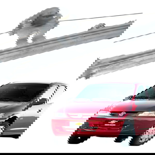 Maquina Vidro Traseiro Esquerdo Chevrolet Celta 2005 2006