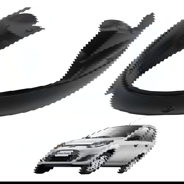 Parabarro Dianteiro Esquerdo Ford Fiesta 2012 2013 Detalhe