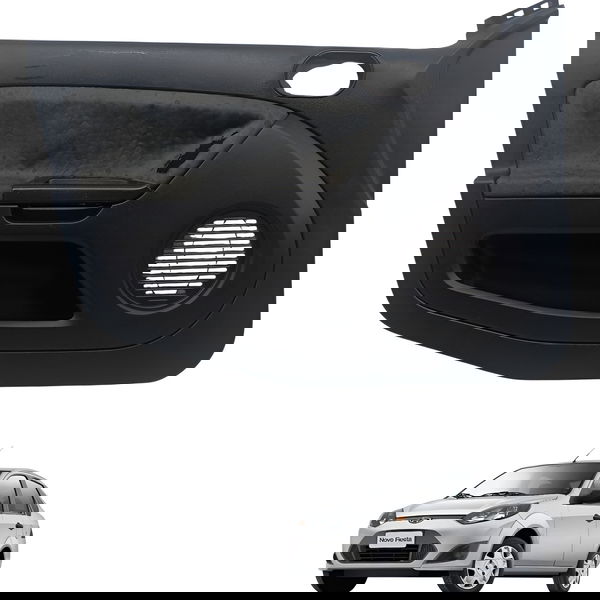 Forro Porta Dianteira Esquerda Ford Fiesta 4p 2012 2013 2014