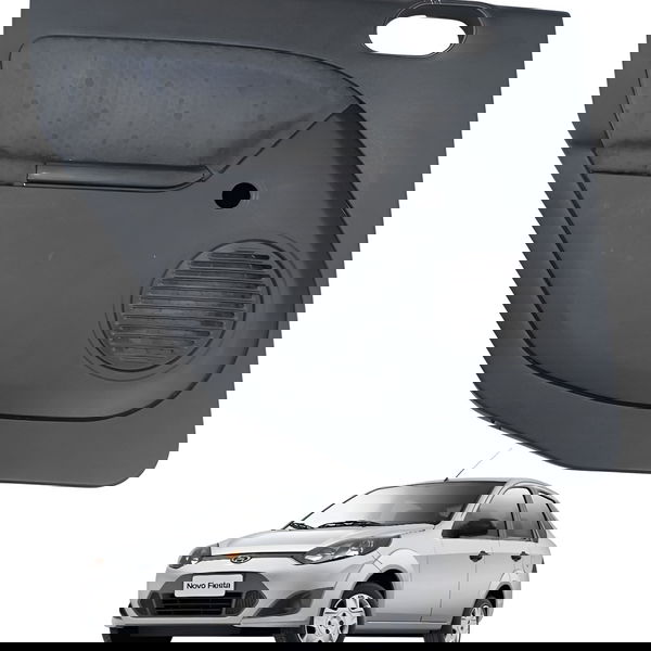 Forro Porta Traseira Esquerda Ford Fiesta 4p 2012 2013 2014