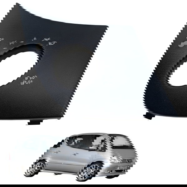 Moldura Botão Farol Mercedes A160 2001 2002 2003 2004 2005