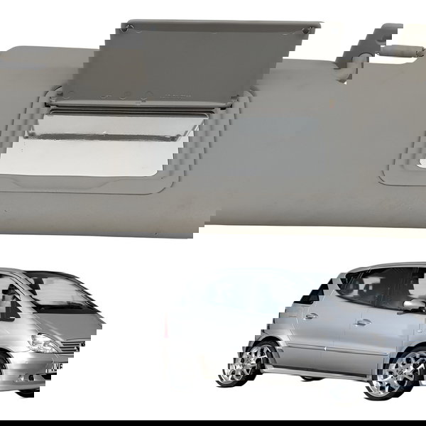 Quebra Sol Espelho Direito Mercedes Benz A160 2001 2002 2003