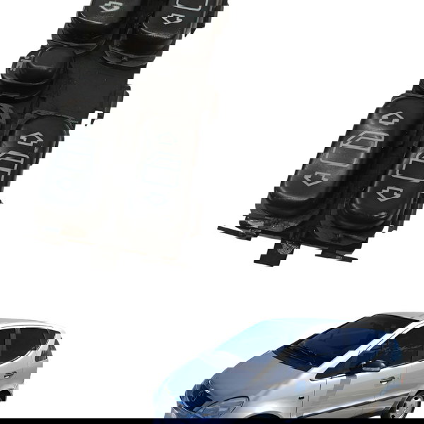 Botão Vidro Eletrico Interuuptor Console Mercedes A160 2003