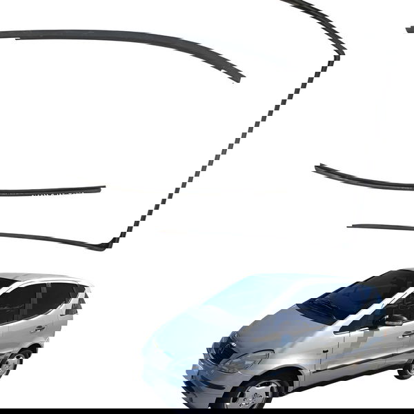 Kit Canaleta Traseira Direita Mercedes A160 2002 2003 2004