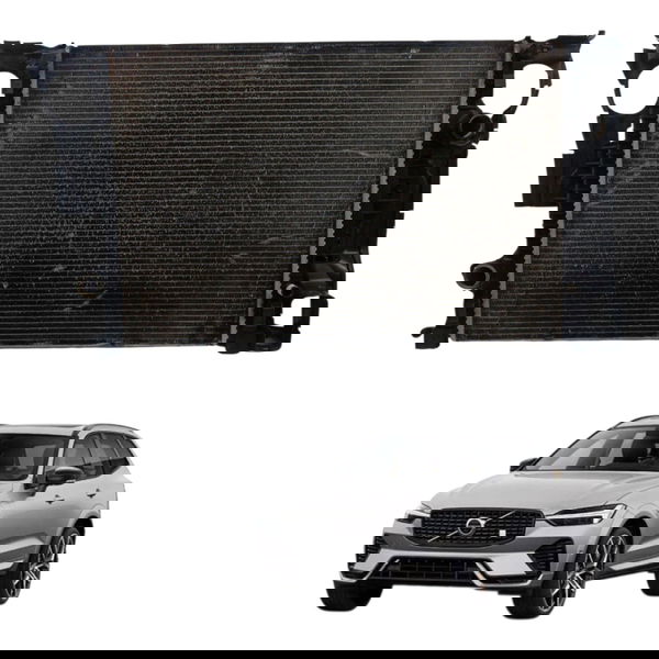 Radiador Agua Motor Volvo Xc60 2.0 2012 2013 Detalhe