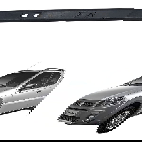 Moldura Superior  Esquerdo Caçamba Fiat Strada 2014 Detalhe