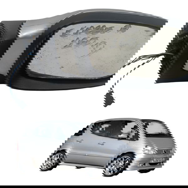 Retrovisor Direito C/rebate Mercedes A160 2002 2003 2004