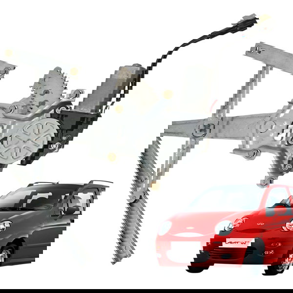 Maquina Vidro Traseiro Esquerdo Chery Qq 1.0 2013 2014 2015