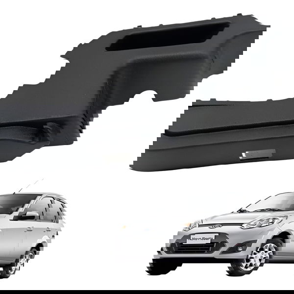 Moldura Esquerda Bagagito Ford Fiesta 1.6 Hatch 2012 Detalhe