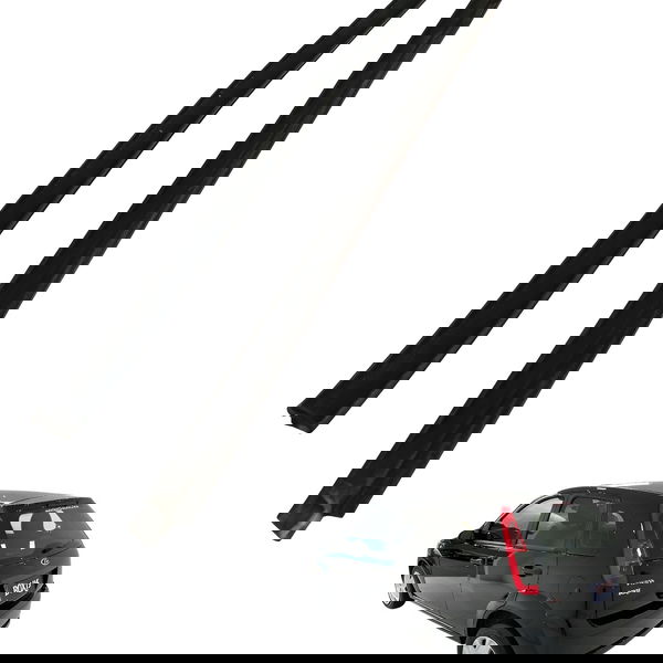 Kit Canaleta Traseiro Direita Ford Fiesta 2011 2012 2013