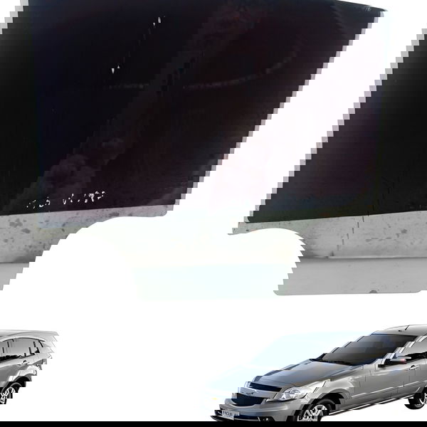Vidro Porta Traseira Direita Chevrolet Agile 1.4 2010 2011
