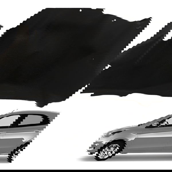 Forro Porta Malas Lateral Direito Ford Ka 2016 Cx66