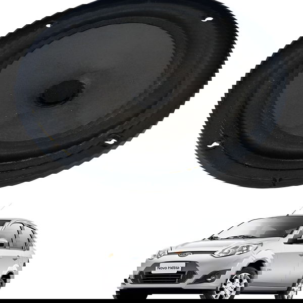 Auto Falante Porta Ford Fiesta 1.6 Hatch 2011 2012 2013 2014