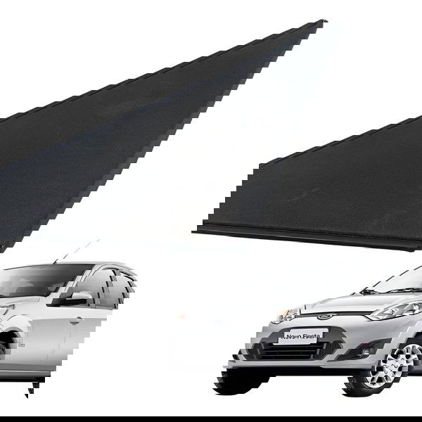 Acabamento Externo Retrovisor Esquerdo Ford Fiesta 2012 2013