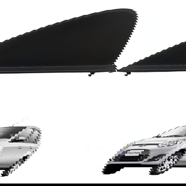 Acabamento Direito Painel Ford Fiesta 1.6 2011 2012 2013