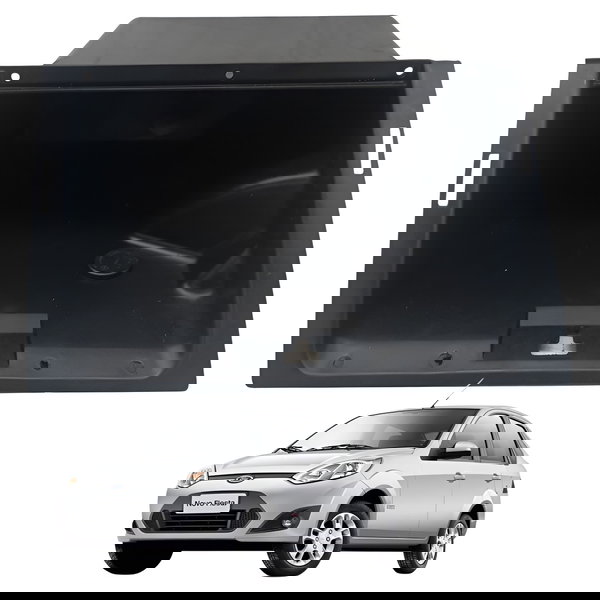 Caixa Porta Luvas S/tampa Ford Fiesta 1.6 2011 2012 2013