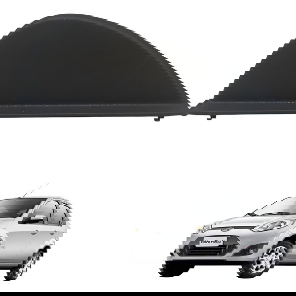 Acabamento Esquerdo Painel Ford Fiesta 1.6 2011 2012 2013