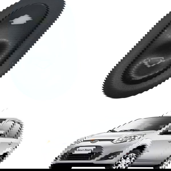 Botão Vidro Porta Dianteira Direita Ford Fiesta 2012
