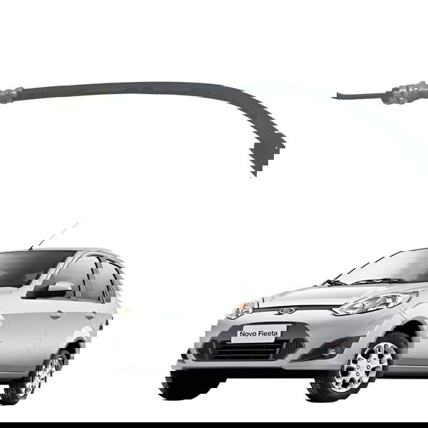 Flexivel Freio Traseiro Direito Ford Fiesta 1.6 2012 2013