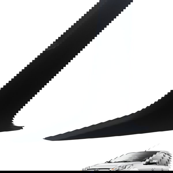 Acabamento Coluna Direita Lateral Ford Fiesta 1.6 2012 2013