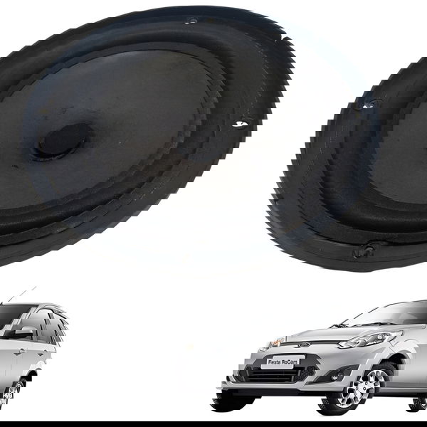 Auto Falante Porta Ford Fiesta Rocam 1.6 2010 2011 2012 2013