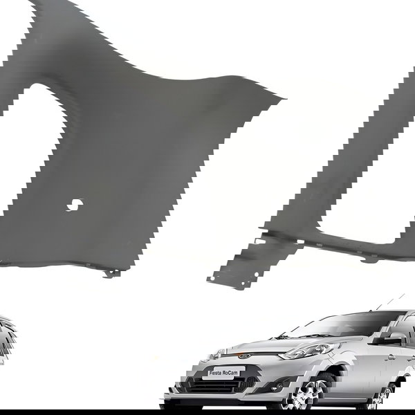 Acabamento Coluna Traseira Direita Vidro Ford Fiesta  2013