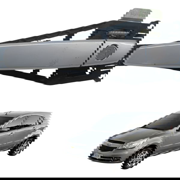 Maçaneta Externa Dianteira Esquerda Chevrolet Agile 2010 Cinza