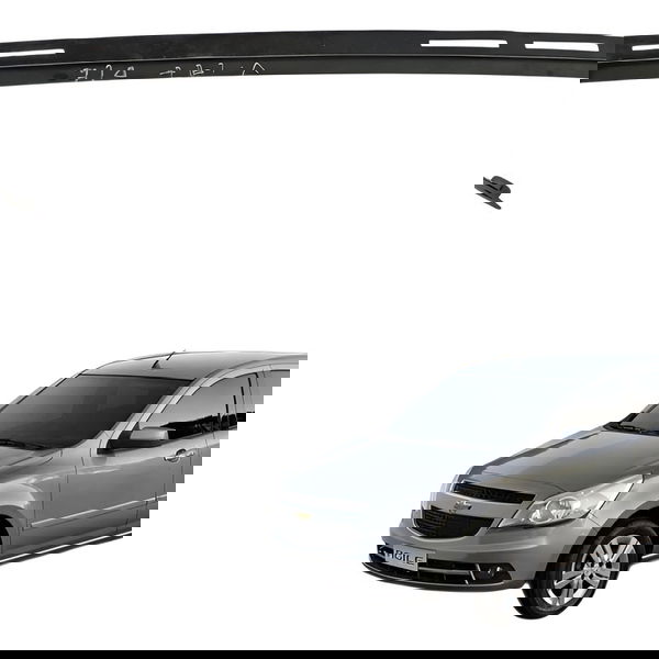 Canaleta Guia Vidro Porta Dianteira Esquerda Gm Agile 2010