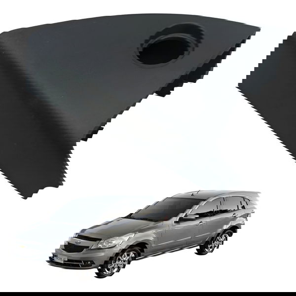 Moldura Retrovisor Esquerdo Chevrolet Agile 2010 Detalhe