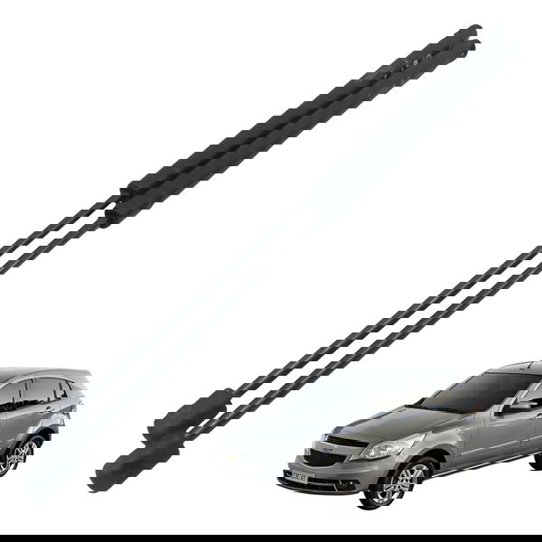 Par Amortecedor Tampa Traseira Chevrolet Agile 1.4 2010 2011