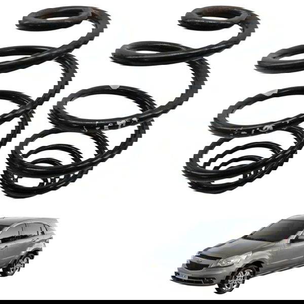 Par Molas Traseiras Chevrolet Chevrolet Agile 2010 2011 2012