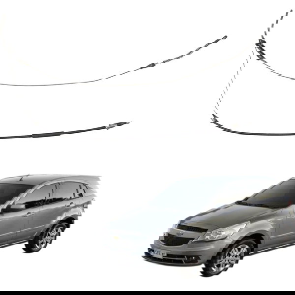 Cabo Freio Mão Chevrolet Agile 1.4 2010 2011 2012 2013 2014