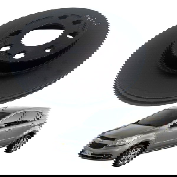 Disco Freio Dianteiro Esquerdo Chevrolet Agile 1.4 2009 2010