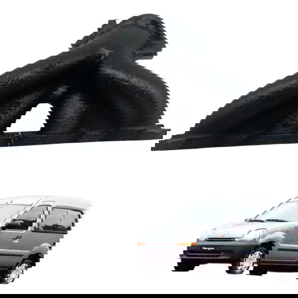 Coletor Escape Renault Kangoo 1.0 16v  2003 2004 2005 2006