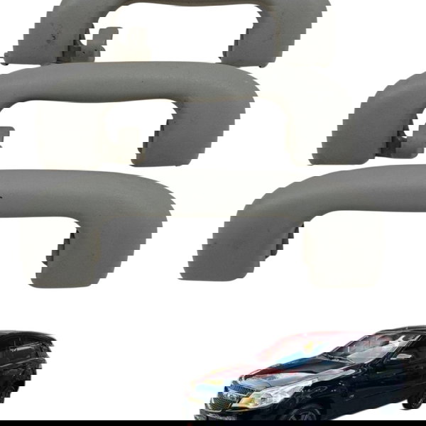 Kit Alça Teto Pqp Chevrolet Agile 1.4 2010 2011 2012 2013