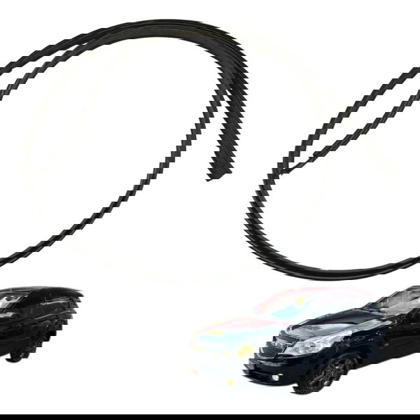 Borracha Esquerda Guarnição Parabrisa Chevrolet Agile 2010