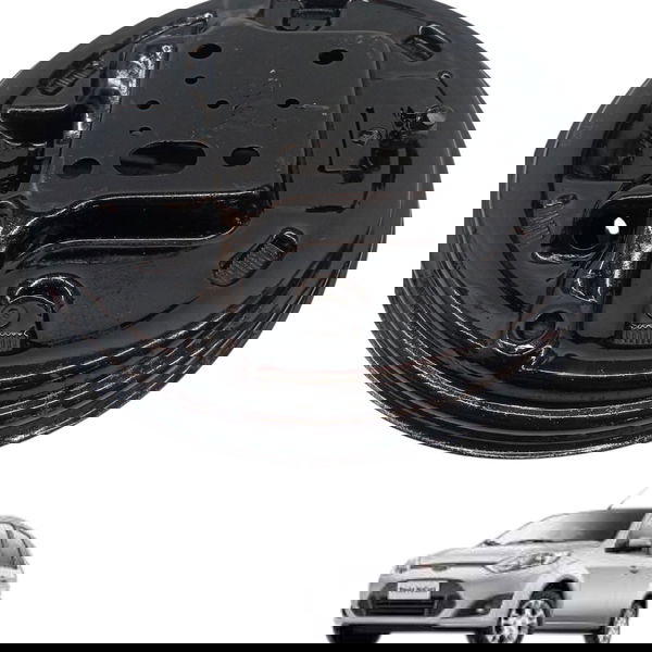 Sapata Espelho Freio Traseiro Esquerdo Ford Fiesta 2013 2014