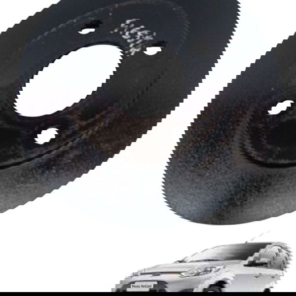 Disco Freio Dianteiro Esquerdo Ford Fiesta 1.6 2012 2013