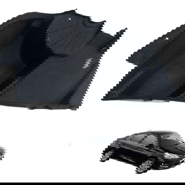 Forro Direito Porta Malas Citroen C4 Lounge 1.6 2015 Detalhe